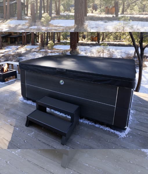 Spa para exterior Highlife modelo Vanguard con capacidad de 6 personas y gabinete color Blackwood - Imagen 6