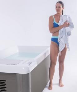 Tina para baño frio Vigor con capacidad de 1 persona y gabinete color Ash - Imagen 6