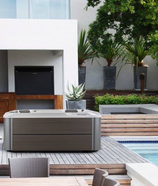 Spa para exterior Hot Spot modelo Pace con capacidad de 5 personas y gabinete color Storm - Imagen 8