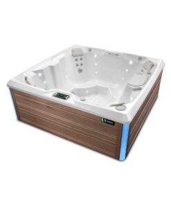 Spa para exterior Limelight modelo Beam con capacidad de 4 personas y gabinete color Sable - Imagen 4