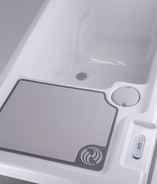 Tina para baño frio Vigor con capacidad de 1 persona y gabinete color Ash - Imagen 3