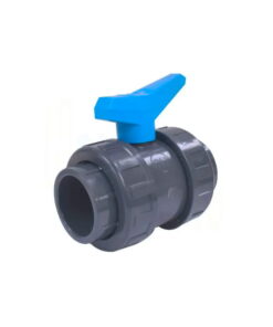 Válvula esfera P.E. Lisa 2" doble tuerca