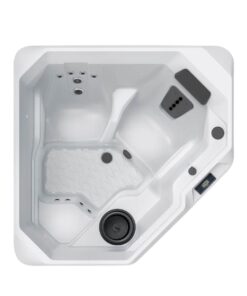 Alternative view of Spa para exterior Hot Spot modelo TX con capacidad de 2 personas y gabinete color Storm