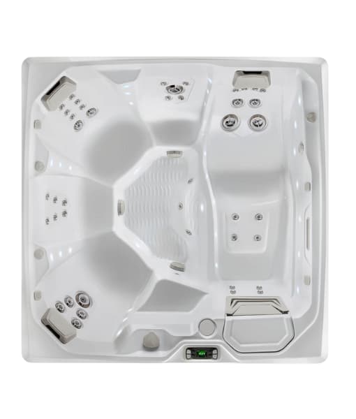 Spa para exterior Limelight modelo Flair con capacidad de 6 personas y gabinete color Coastal Gray - Imagen 2