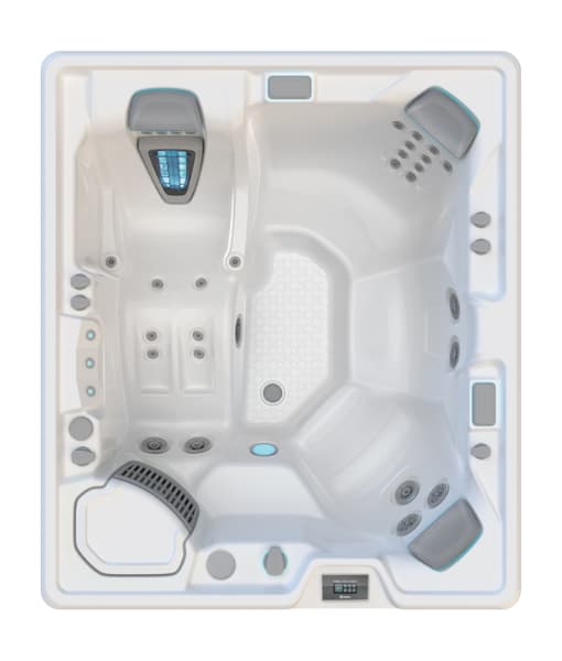 Spa para exterior Highlife modelo Sovereign con capacidad de 5 personas y gabinete color Java - Imagen 2