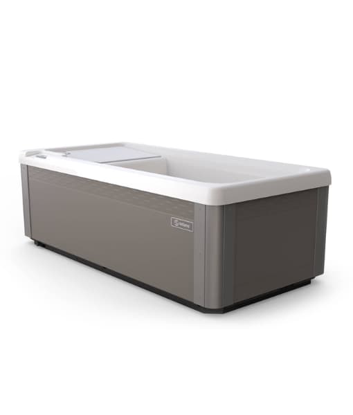 Tina para baño frio Vigor con capacidad de 1 persona y gabinete color Ash