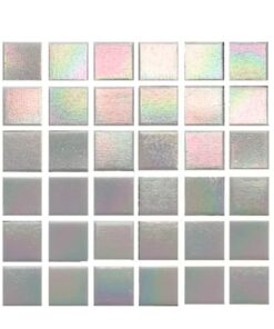 Diamond- Mosaico veneciano mezcla Irid Coral Pearl 2x2