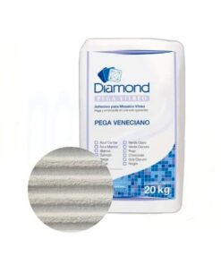 Pega veneciano Diamond color blanco