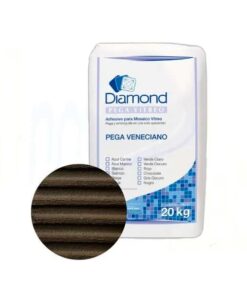 Pega veneciano Diamond color negro