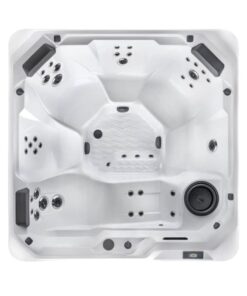 Alternative view of Spa para exterior Hot Spot modelo Relay con capacidad de 6 personas y gabinete color Almond