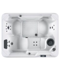 Spa para exterior Hot Spot modelo Stride con capacidad de 3 personas y gabinete color Almond - Imagen 2