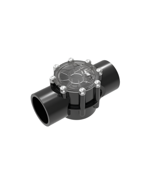 Valvula Check Inter Water con visor y conexiones 1.5" - 2"