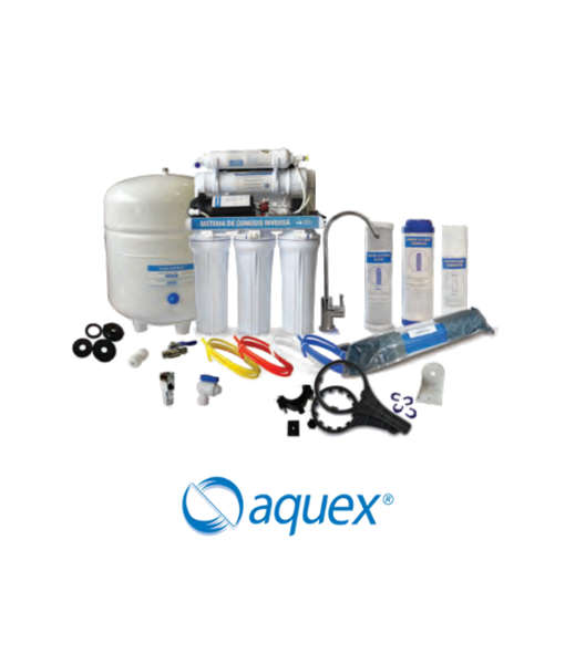 4 etapa: Sistema casero completo de la filtración del agua potable de la  ósmosis reversa 150 GPD