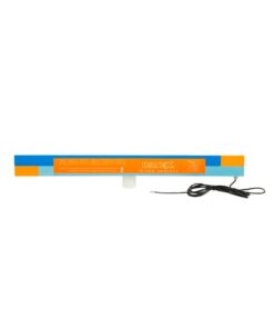 Cascada led con labio recto blanco de 12"