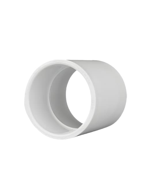 Cople Inter Water en PVC (ASTM) cedula 40 con conexiones de 8" cementar