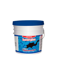 Pega veneciano Crest-ItaloVitreo sumergible de un galón color blanco