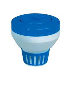 Dispensador flotante para tabletas de cloro