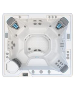 Alternative view of Spa para exterior Highlife modelo Grandee con capacidad de 7 personas y gabinete color Brushed Nickel
