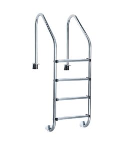 Escalera estandar de 4 peldaños para alberca marca Panda