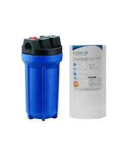 Filtro Purikor de primera etapa para toda la casa, conexiones de 1"