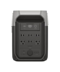 Alternative view of Estacion de energia portatil Delta 3 1500 de 1536 Wh Litio LFP / 6 AC 1800 W (max. 3600 W) / 2 USB-C 100 W / capacidad para aumentar respaldo / cargador de coche 10 A a 12.6 V / conectividad WiFi y Bluetooth (App) / carga solar 500 W max