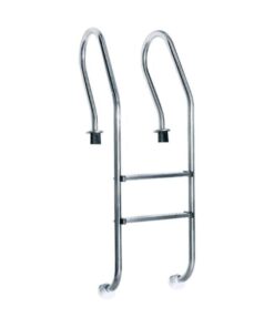 Escalera estandar de 2 peldaños para alberca marca Panda