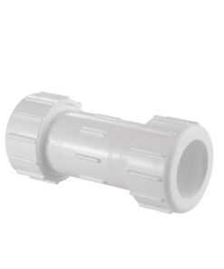 Acople de reparacion Inter Water en PVC (ASTM) cedula 40 con conexiones 4" tipo empaque
