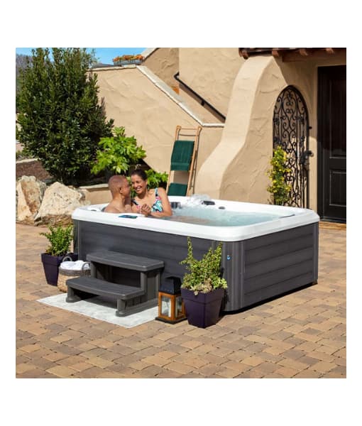 Spa para exterior Garden-334L para 3 personas – acabado gris oscuro - Imagen 3