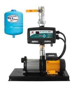 Presurizador de presion constante con variador B-Drive dual y bomba PRISMA15 de 0.75 HP / 127 V