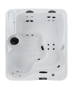 Spa para exterior Freeflow Azure Premiere con capacidad de 4 personas y gabinete color blanco / cafe - Imagen 3