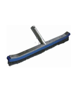 Cepillo curvo de 18" con cerdas de acero inoxidable Pool Style