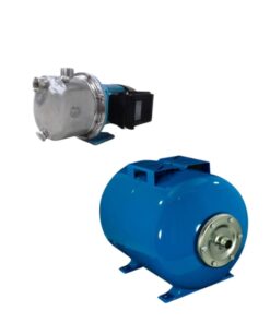 Paquete presurizador AQUEX bomba de 3/4hp, tanque 24 lt