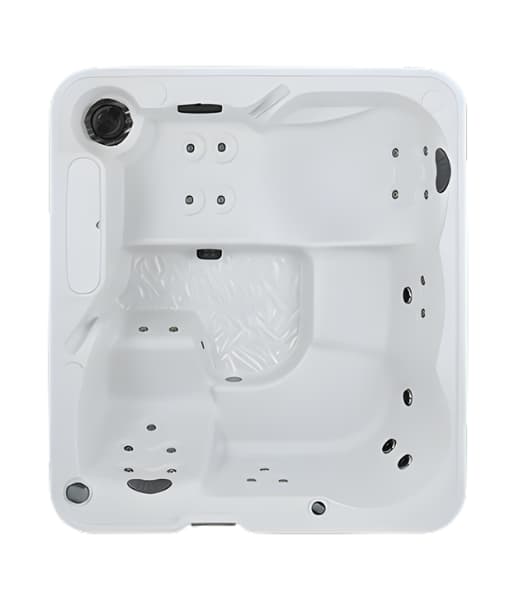 Spa para exterior Freeflow Excursion Premiere con capacidad de 5 personas y gabinete color blanco / cafe - Imagen 2