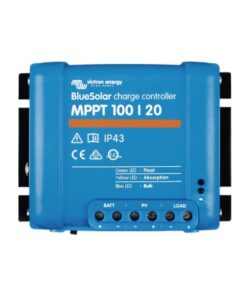 Controlador Solar Bluesolar MPPT de 100 V / 20 A, voltaje de seleccion automatica entre 12 / 24 / 48 VCC