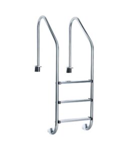 Escalera estandar de 3 peldaños para alberca marca Panda