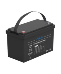 Bateria de litio LiFePo4 ciclo profundo 12.8 VCC, 120 Ah, 1.53 Kwh, para exterior, libre de mantenimiento