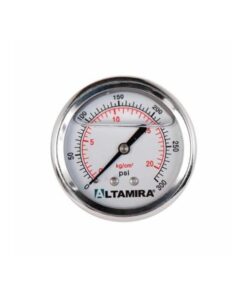 Manometro Altamira con glicerina de 0-300 PSI