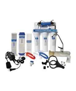 Sistema de ultrafiltracion de 6 etapas con ultravioleta Aquex