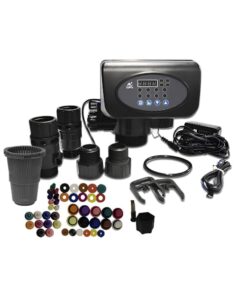 Valvula automatica Aquex modelo 604 de operacion por demanda para suavizadores con capacidades de 1 a 3 ft3