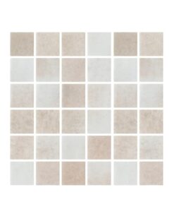 Hispano Glass - Mosaico serie Petra Limestone 2.5 x 2.5