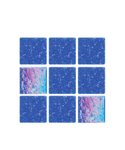 Vetro Venezia - Mosaico veneciano serie Stella azul cobalto 2 x 2