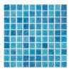 Hispano Glass - Mosaico serie Bruma azul profundo 2.5 x 2.5