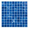 Hispano Glass - Mosaico serie Bruma azul marino 2.5 x 2.5 cm