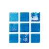 Hispano Glass- Mosaico niebla destellos azul claro