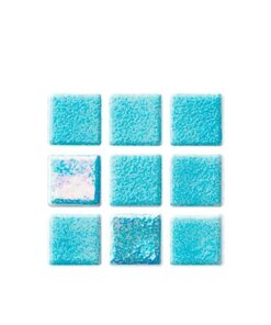 Hispano Glass- Mosaico niebla destellos celeste