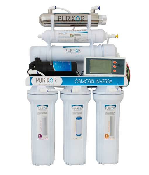 Purificador de agua osmosis inversa con UV PKRO-6VPM Purikor