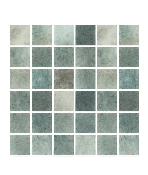 Hispano Glass - Mosaico serie Petra Sukabali Claro 2.5 x 2.5