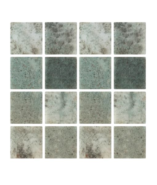 Hispano Glass - Mosaico serie Petra Sukabali Claro 5 x 5