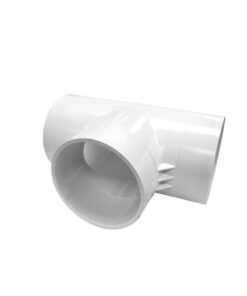 Tee Inter Water en PVC (ASTM) cedula 40 con conexiones en 2.5" cementar