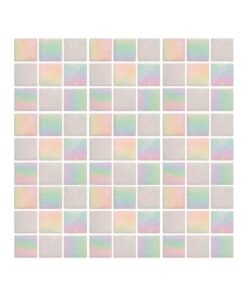 Alternative view of Vetro Venezia- Mosaico veneciano serie Brillare Blanco 2 x 2